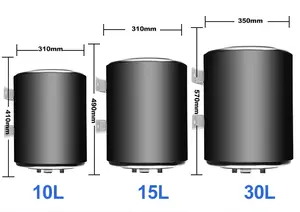 Aquecedor de água para barco, aquecedor elétrico de água 24v 12v rv dc 12v 10l rv elétrico 12v rv dc de armazenamento de caravana aquecedor de água