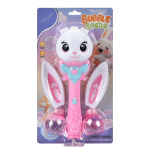 Baguette à bulles électrique en forme de lapin, machine à bulles de savon, jouet amusant pour enfants, fabricant de bulles, jouets à bulles pour enfants - Product Image 6