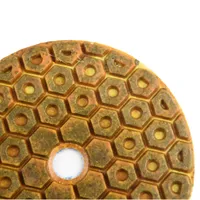 Tampons de polissage humides au diamant pour le meulage de sols en béton, marbre et granit-Outils de polissage de pierre efficaces