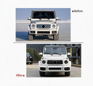 Nouveau <span class=keywords><strong>prix</strong></span> usine Kit carrosserie <span class=keywords><strong>AMG</strong></span> G500 W463 pour mise à niveau W464 <span class=keywords><strong>G63</strong></span> G Wagon 2008-2019 avec calandre, capot, ailes, pare-chocs avant personnalisé - Product Image 3