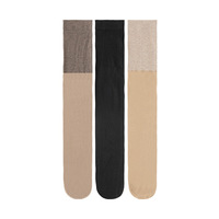 Chaussettes de compression ultra-fines d'été, antidérapantes, anti-roulement, effet collant transparent, pour pièce climatisée, aspect jambes nues, durables, anti-déchirure