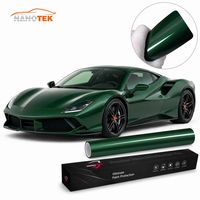 Film Vinyl Bungkus Mobil Warna TPU OEM Warna Kustom Pasokan Langsung Pabrik 300+ Warna Gloss Matte Metalik 1.52*15m 7.5mil untuk Mobil