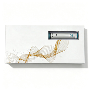 Flat Dosing Pen Box Magnetic Lid Window Recyclable <b>Case</b> Fits 1 Pen and <b>Needle</b> Set Body Contour Packaging - Product Image 3