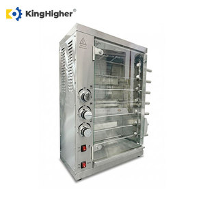 Máquina Comercial de Asar Pollos a Gas, Asador Automático de Pollos, Horno de Acero Inoxidable con 7 Varillas para Restaurante - Product Image 3