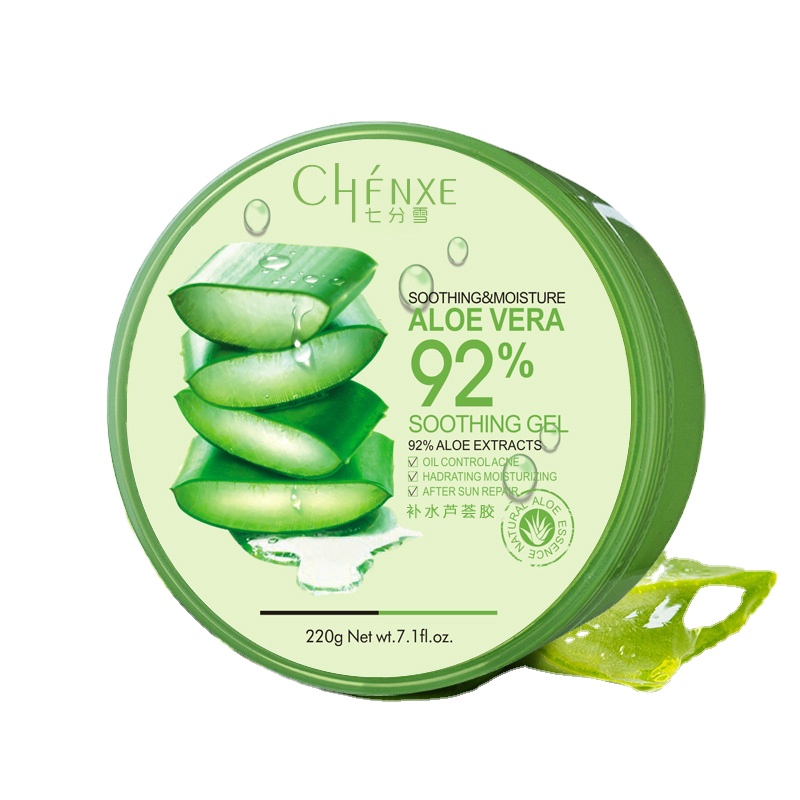 Private label OEM Wholesale Aloe Vera Gel For Face Anti Ageing Acne Whitening Aloe Vera 92% Soothing Cream Aloe Cream