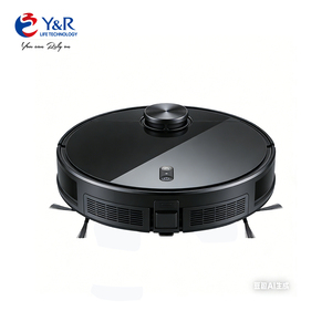 Robot Aspirador Inteligente Automático para <span class=keywords><strong>Limpieza</strong></span> de Pisos, Robot de Barrido y Aspiración con Función de Lavado y Secado, 20000Pa de Succión - Product Image 4