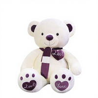 Jouets en peluche super ours en peluche à thème mignon, design moderne, personnalisables, très vendus, jouets réconfortants, jouets en peluche, excellents cadeaux de vacances pour les enfants