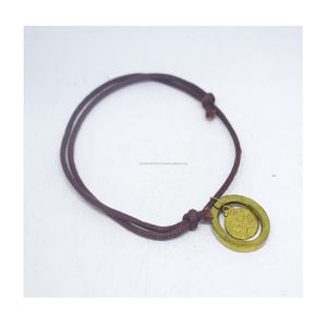 New Charms Cord Bracelet Jewelry Stainless Steel Bracelet - Product Image 4