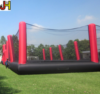 Filet de paintball gonflable d'extérieur, 35 cm, pour sports de plein air