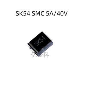 Diodo Rectificador Schottky SK54L 5A 40V DO-214AB Montaje Superficial SMC - Product Image 3