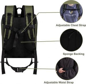 Muestra Gratuita, Bolsa de Transporte Plegable para Gatos, Aprobada por Aerolíneas, Bolsa de Viaje para Mascotas con Laterales Suaves, para Asiento de Coche, Accesorios para Mascotas - Product Image 6