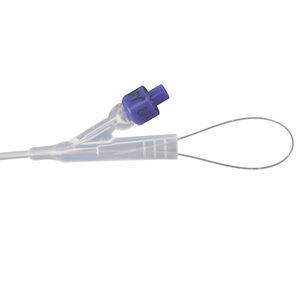Perlengkapan medis hewan dokter hewan 100% kateter <span class=keywords><strong>Foley</strong></span> urin silikon dengan garis pengembangan - Product Image 2