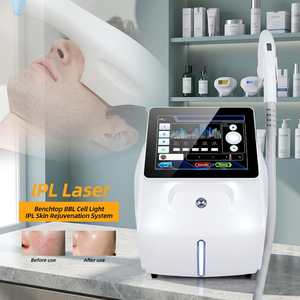 เครื่องเลเซอร์ IPL ความถี่สูงแบบสองโหมด สำหรับกำจัดสิว ลดรอยแดง กำจัดขน ขนาดจุดใหญ่ มาตรฐาน CE US - Product Image 1