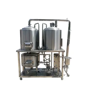 Brasserie Artisanale Peralatan untuk Rumah Bir Ketel Rumah dengan 150 Liter Pembuatan Bir Pot