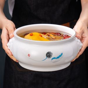 Tazón Profundo de Cerámica para Sopa de 20-20.9 cm, Apto para Lavavajillas, Vajilla para Servicio de Alimentos - Product Image 1