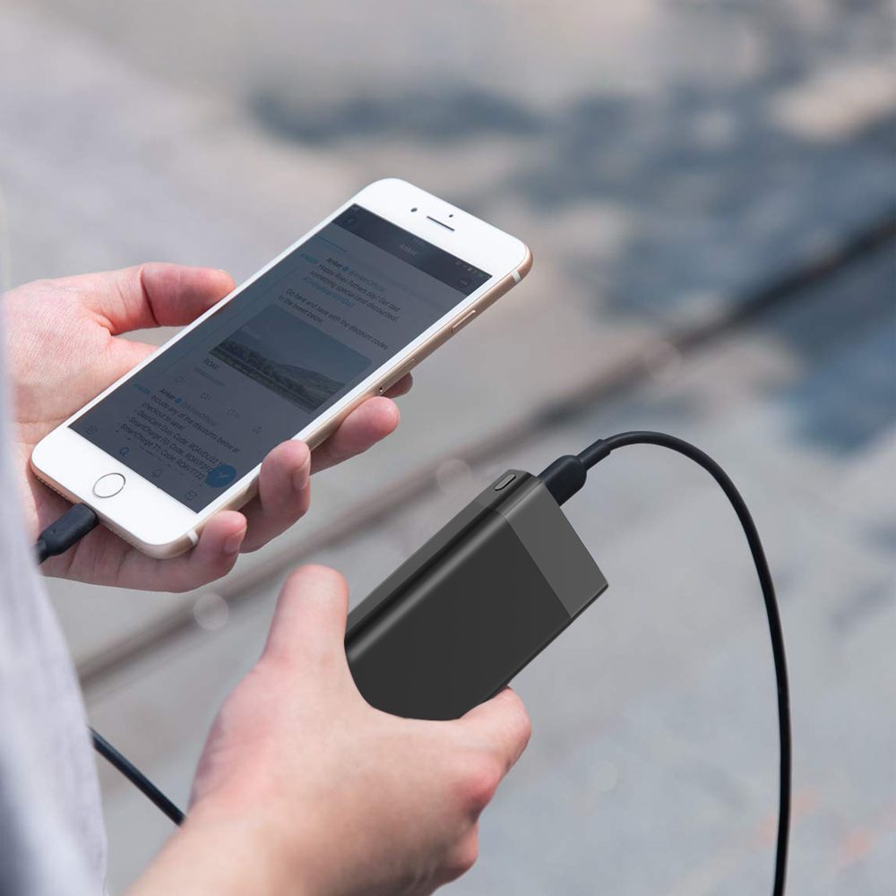 2021 модный новый высококачественный usb Тип c PD 30 Вт Зарядное устройство для сотового телефона батарея 10000 мАч Мини Портати