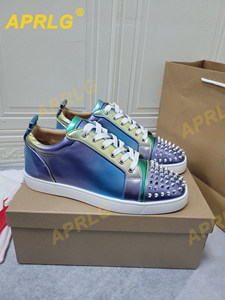 Zapatos Deportivos Casuales de Diseño de Lujo para Skateboarding, Unisex, Elegantes y Modernos, Estilo Slip-On para Bodas, Inspirados en Louboutins - Product Image 3