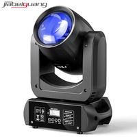 U'King 150W RGBW LED Luces de Escenario Equipo DJ 8 Gobo Spot Beam Cabeza Móvil Iluminación con Modo de Control DMX512