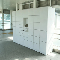 Casier de rangement de bagages intelligent 24h/24 pour aéroports, gares, quais, grands hôtels, casier à bagages en libre-service