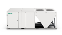 Système de CVC sur pied en acier galvanisé robuste, moteur CC, économie d'énergie 85%, efficacité du ventilateur EC, solutions CVC personnalisées