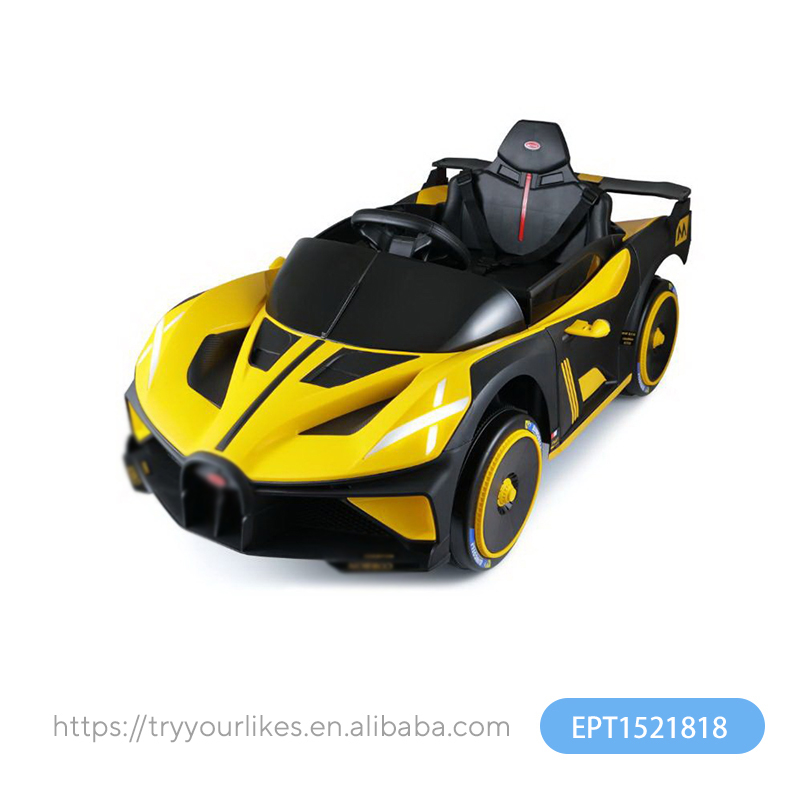 EPT1521818-Coche Deportivo Eléctrico para Niños con Luces y Música (1 unidad/caja)