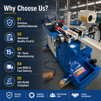 Machine de découpe de tuyaux CNC automatique certifiée CE, équipement de découpe de tubes métalliques multi-profilés