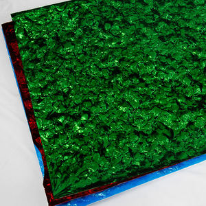 Bridgevia Y1008-10 Film en Celluloïd Vert Motif Nacre, Feuille de Plastique en Nitrocellulose pour Fabrication de Tambours et Accessoires de Guitare - Product Image 2