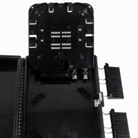 Caja de Distribución de Fibra Óptica para Exteriores IP68 de 16 Puertos H0216G, Preconectorizada, con Terminales SC/APC para Redes FTTx
