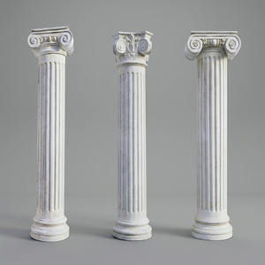 Ventes d'usine, colonnes romaines GRC décoratives extérieures de haute qualité, haute résistance, durables et imperméables - Product Image 5
