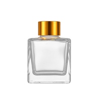 50ml 100ml 150ml 200ml Carré Aroma Diffuseur Bouteille En Verre Maison Reed Diffuseur Bouteilles Vides De Luxe Vide Verre Diffuseur Bouteille