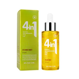 Oem Vitamine Anti-Rides Blanchiment Sérum Visage Friming Skin Hydratant Hydratant 4 In 1 Face Serum