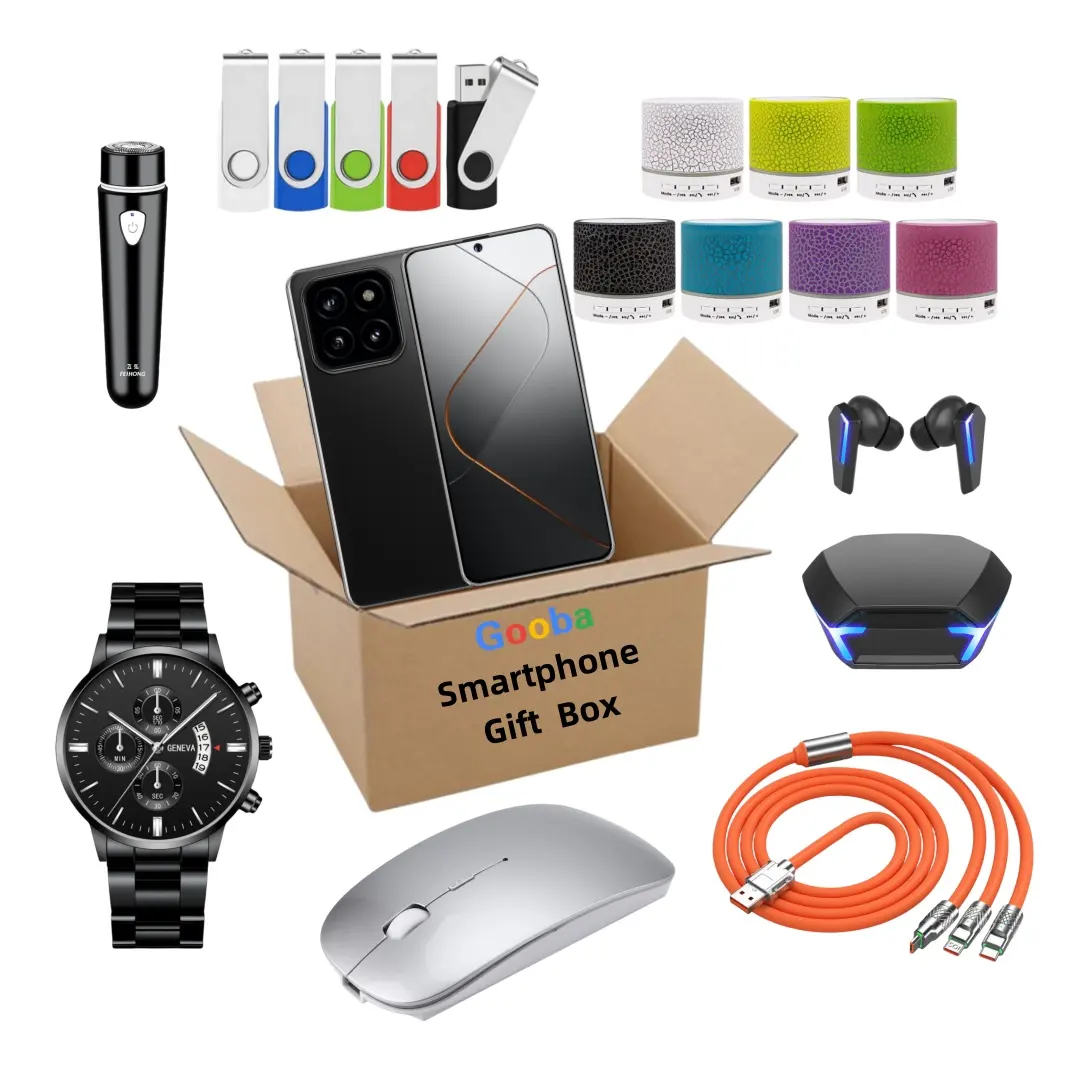 2024 Hoge Kosteneffectieve Party Cadeau Taya Oem Smartphone Geschenkdoos Set Moet Een Telefoon Krijgen + 5 Andere Items Elektronische Geschenkset