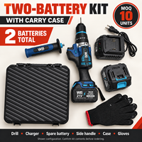 Perceuse-visseuse sans fil 21V, tournevis rechargeable, moteur sans balais OEM, vitesse variable, bricolage, assemblage de meubles, réparation du bois
