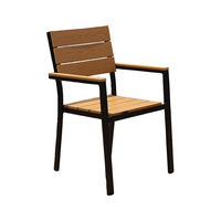 Meubles d'extérieur en WPC modernes, légers et durables de qualité supérieure pour cour, jardin, café, salon de thé, balcon, négociation, réception