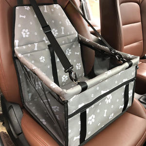 Cojín para Asiento de Coche para Mascotas, Acolchado, Impermeable, de Secado Rápido, Antiarañazos, Duradero, Relleno de Algodón, Extraíble, Lavable, con 2 Bolsillos - Product Image 4