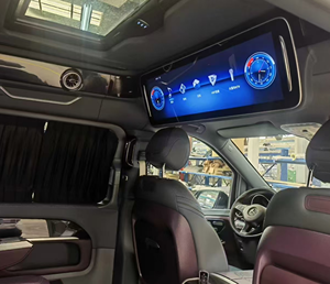 Moniteur de plafond 29 pouces grand écran pour voiture, OEM personnalisé, Android Octa-Core, WiFi, BT, 1920x540, pour Van, Limousine, RV, Bus - Direct Usine - Product Image 3