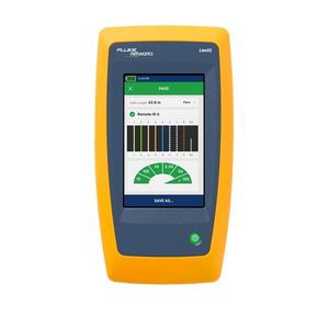 เครื่องทดสอบสายเคเบิลเครือข่าย Fluke Networks LinkIQ หน้าจอ 4.3 นิ้ว เครื่องวิเคราะห์อีเธอร์เน็ต สีเหลือง - Product Image 1