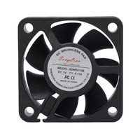 Ventilateur de refroidissement industriel sans balais ultra-silencieux à longue durée de vie, 50x50x15mm, 5V 12V 24V DC, à roulement à manchon ou à billes, petite taille, pour PC