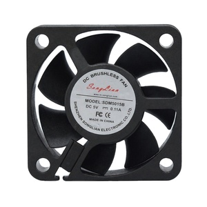 พัดลมระบายความร้อนแบบไร้แปรงถ่านขนาดเล็ก 50x50x15 มม. 5V 12V 24V DC แบบลูกปืนหรือแบบ Sleeve Bearing สำหรับ PC เงียบพิเศษ ใช้งานได้ยาวนาน - Product Image 1