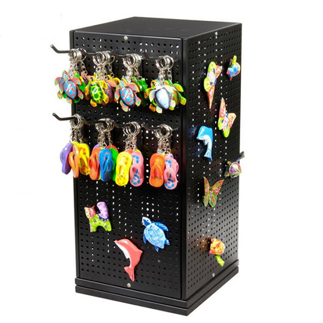 小売店用のカスタマイズされた回転キーホルダーディスプレイ