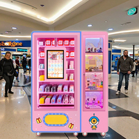 Distributeur automatique de boîtes mystères à commande manuelle, intelligent à monnayeur, sans personnel, prototype de vente, machine à cadeaux de location, 300-600 pièces