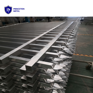 Décoration de jardin en aluminium, clôture en métal à tubes carrés verticaux pour jardin, école, hôtel - Product Image 6