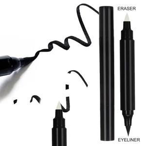 OEM logo Vegan Eyeliner Stamp Impermeable 2 en 1 Liquid Eyeliner Pink color Eye Makeup liner - Product Image 2