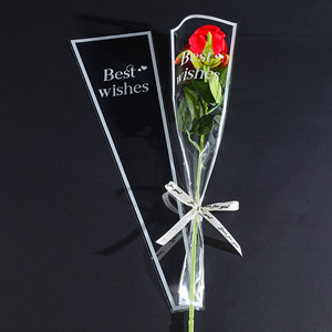 Bolsa de embalaje de una sola flor de Rosa al por mayor de fábrica para el Día de la madre y el Día de San Valentín - Product Image 6