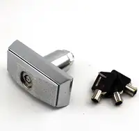 Zinc Alloy T-handle locks and keys for vending machine
