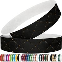 Pulsera de Papel Sintético Tyvek para Entrada a Parques Infantiles, Resistente al Agua y a Desgarros, con Logotipo Personalizado