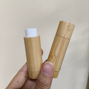 Tubo de Brillo Labial Ecológico de Lujo con Tapa de Bambú, Envase Vacío para Brillo Labial, Tubo de Plástico para Brillo Labial con Tapa - Product Image 4