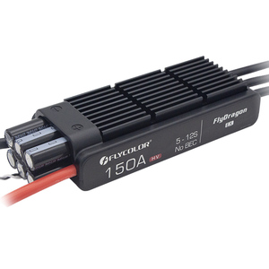 Contrôleur électronique de vitesse Flycolor FlyDragon 150A ESC 5-12S HV OPTO 32Bit MCU 170A pour hélicoptère <span class=keywords><strong>RC</strong></span>/avion à voilure fixe - Product Image 1