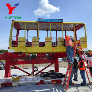 Manèges d'attractions chinois bon marché, manèges pour enfants, manège Crazy Bus à vendre - Product Image 5