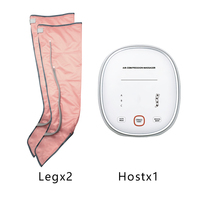 Nouvelle technologie de massage des pieds et des jambes par pression d'air à 360 degrés avec contrôle de la minuterie pour favoriser la circulation sanguine et la circulation des veines